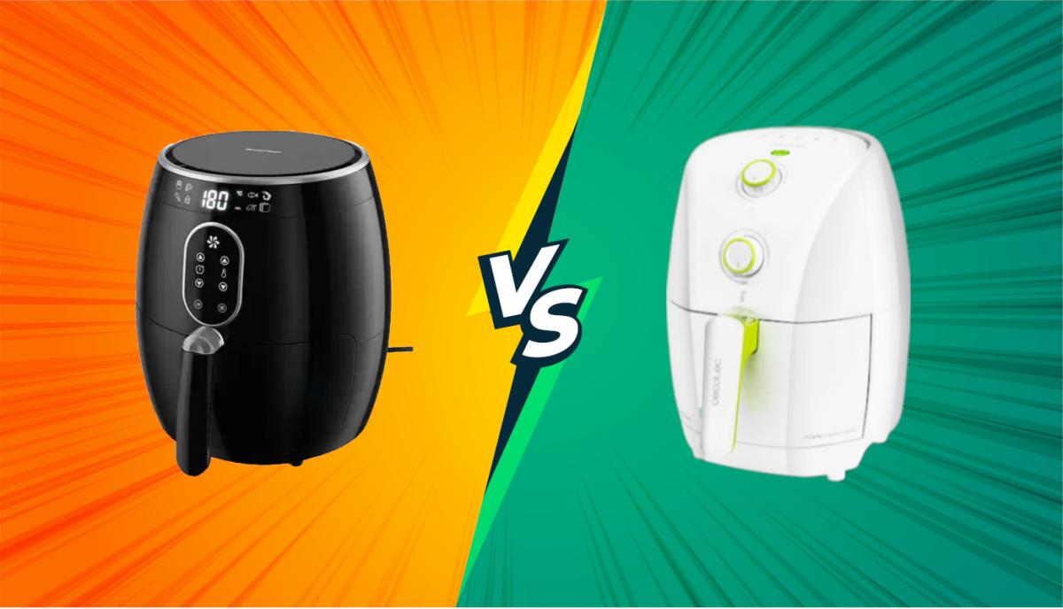 Lidl vs Cecotec Compact Rapid oil-free fryer: which cheap Airfryer is better?