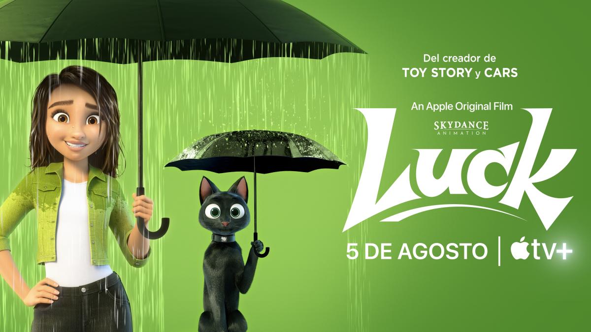 Apple TV + refreshes the summer with Luck, a cheerful animated film -  Gearrice