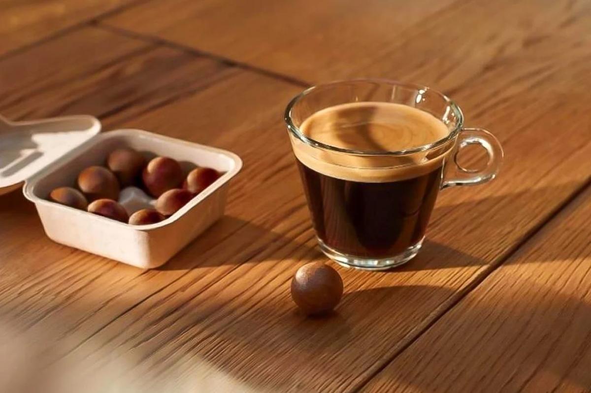 CoffeeB, coffee in capsules, without capsules (video) Gearrice