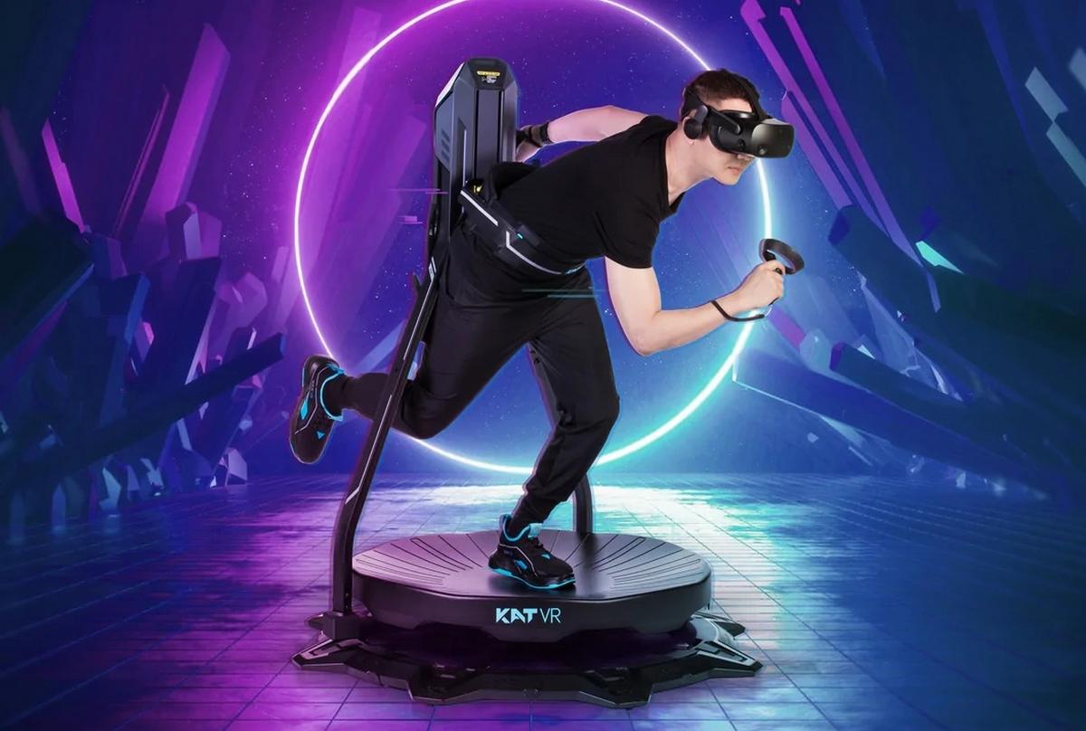 The virtual reality treadmill that transforms into a chair (video