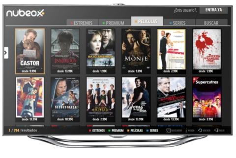 Nubeox en Samsung Apps para Smart TV Nubeox en Samsung Apps para Smart TV