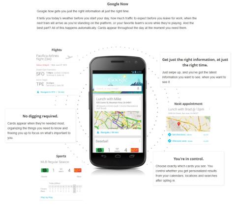 Google Now Google Now