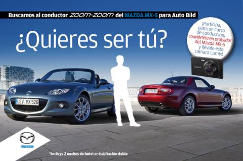 Prueba el nuevo Mazda-MX5 con Autobild Prueba el nuevo Mazda-MX5 con Autobild