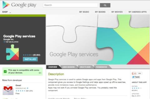 Google Play Services Google Play Services