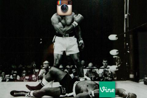 Instagram está aniquilando a Vine Instagram está aniquilando a Vine
