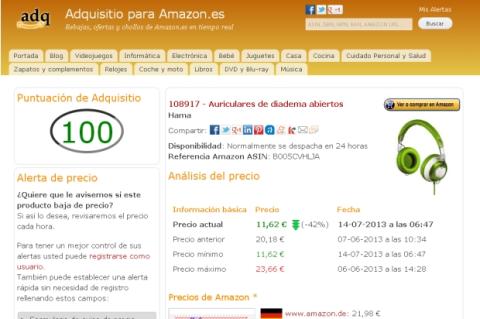 Adquisitio, las gangas de Amazon, FNAC y Carrefour Adquisitio, las gangas de Amazon, FNAC y Carrefour