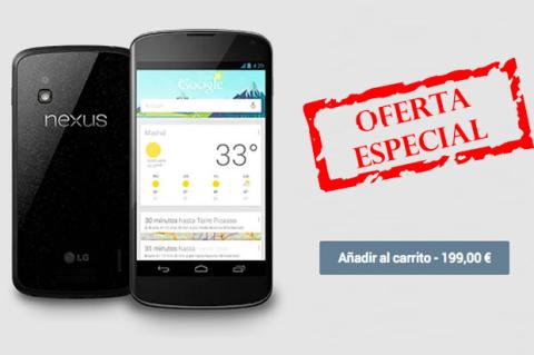 Nexus 4 oferta Nexus 4 oferta