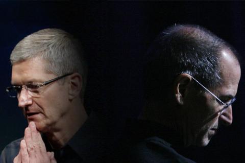Steve Jobs y Tim Cook Steve Jobs y Tim Cook