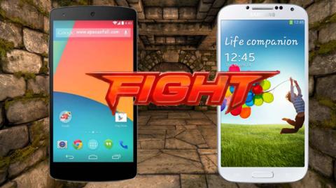Nexus 5 contra Galaxy S4: ¿Qué smartphone es mejor? Nexus 5 contra Galaxy S4: ¿Qué smartphone es mejor?