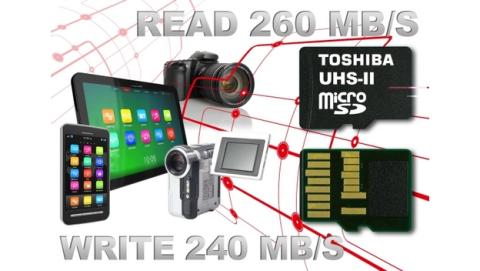 Toshiba presenta tarjeta microSD UHS-II más rápida del mundo, para cámara con resolución 4K o Ultra HD Toshiba presenta tarjeta microSD UHS-II más rápida del mundo, para cámara con resolución 4K o Ultra HD