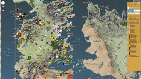 Crean un mapa interactivo de Juego de Tronos con Google Maps Crean un mapa interactivo de Juego de Tronos con Google Maps