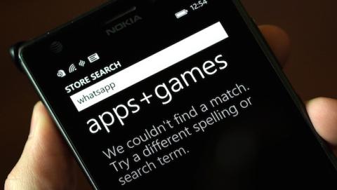 WhatsApp no aparece en lista de opciones de Windows Phone WhatsApp no aparece en lista de opciones de Windows Phone