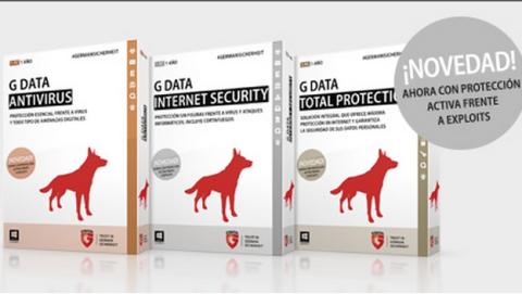 G Data estrena nuevas soluciones para usuarios particulares G Data Antivirus, G Data Internet Security y G Data Total Protection con anti-exploit, protección contra keyloggers y backup cifrado en la nube. G Data estrena nuevas soluciones para usuarios particulares G Data Antivirus, G Data Internet Security y G Data Total Protection con anti-exploit, protección contra keyloggers y backup cifrado en la nube.