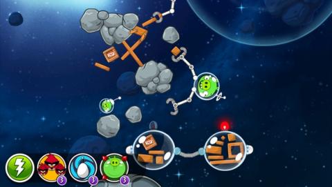 La nueva actualización de Angry Birds Space añade 50 nuevos niveles gratuitos, con contenido de la NASA. La nueva actualización de Angry Birds Space añade 50 nuevos niveles gratuitos, con contenido de la NASA.