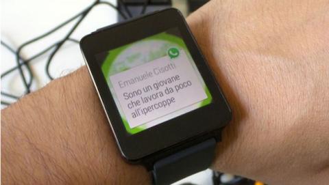 Así es WhatsApp para smartwatches con Android Wear Así es WhatsApp para smartwatches con Android Wear