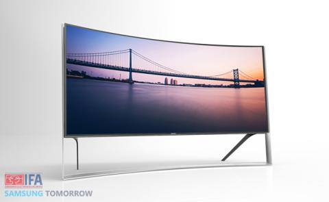 Samsung presenta 17 televisores con pantalla curva en IFA 2014, incluyendo la primera pantalla flexible del mundo Samsung presenta 17 televisores con pantalla curva en IFA 2014, incluyendo la primera pantalla flexible del mundo