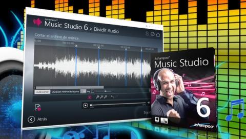 Ashampoo Music Studio 6, crea, edita, extrae, mezcla y produce tu propia música. Ashampoo Music Studio 6, crea, edita, extrae, mezcla y produce tu propia música.