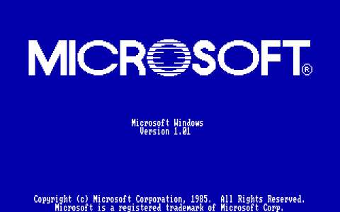 Windows 1.01 Windows 1.01