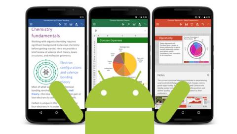 Las apps de Office llega por fin a la Play Store de Android Las apps de Office llega por fin a la Play Store de Android