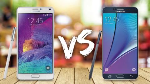 Samsung Galaxy Note 5 vs Samsung Galaxy Note 4 ¿Qué cambia? Samsung Galaxy Note 5 vs Samsung Galaxy Note 4 ¿Qué cambia?