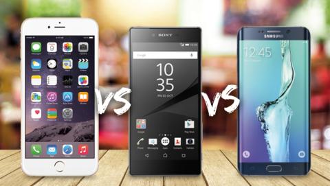 Comparativa Xperia Z5 Premium vs iPhone 6 Plus vs Galaxy S6 Edge+ Comparativa Xperia Z5 Premium vs iPhone 6 Plus vs Galaxy S6 Edge+