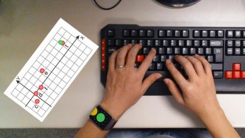 Los sensores del smartwatch revelan las contraseñas que tecleas Los sensores del smartwatch revelan las contraseñas que tecleas