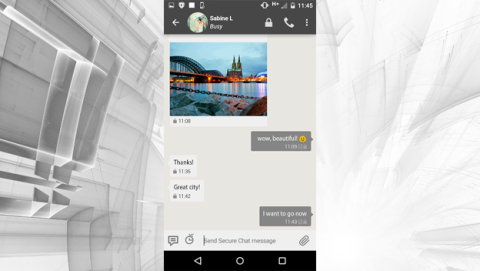 G DATA SECURE CHAT protege tus SMS y chats en el móvil G DATA SECURE CHAT protege tus SMS y chats en el móvil