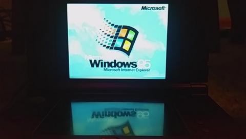 Consiguen instalar Windows 95 en una consola Nintendo 3DS XL Consiguen instalar Windows 95 en una consola Nintendo 3DS XL