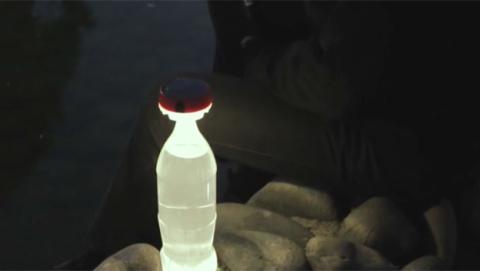 botella lampara solar botella lampara solar