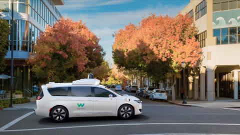 Monovolumen autónoma de Google Waymo Monovolumen autónoma de Google Waymo