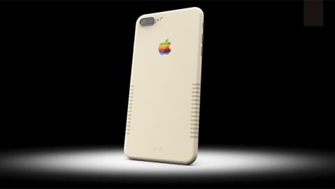 Este iPhone 7 Plus con diseño de Macintosh es de ColorWare Este iPhone 7 Plus con diseño de Macintosh es de ColorWare