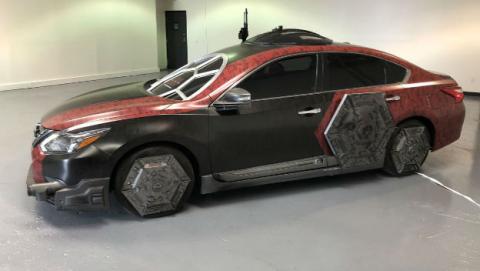 Nissan Altima TIE Fighter: el coche oficial de Star Wars. Nissan Altima TIE Fighter: el coche oficial de Star Wars.