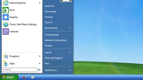 Cómo poner el menú de inicio de Windows XP en Windows 10. Cómo poner el menú de inicio de Windows XP en Windows 10.