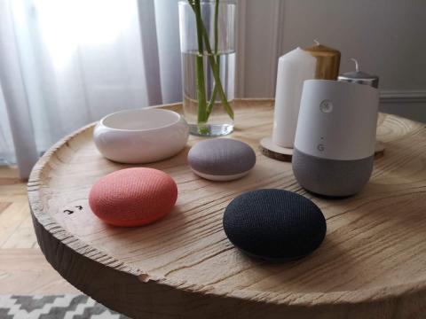 Google Home y Home Mini Google Home y Home Mini
