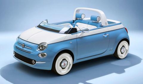 El Fiat 500 cumple 60 años y lo celebra con un Fiat Spiaggina descapotable Fiat 500 Spiaggina descapotable