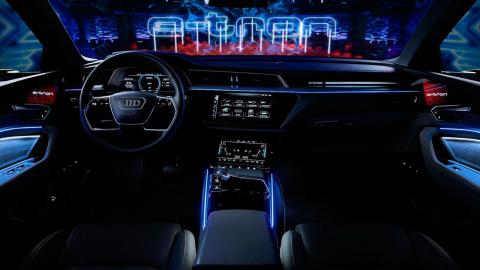 Interior del Audi e-tron Interior del Audi e-tron