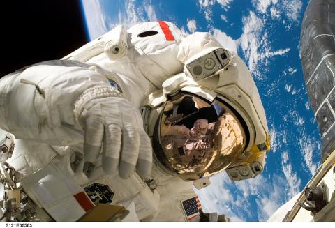 Astronauta en el espacio Astronauta en el espacio