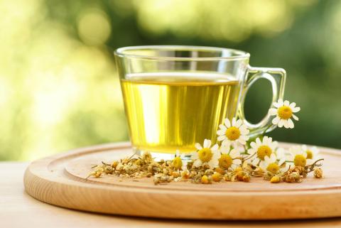 Té de manzanilla Té de manzanilla