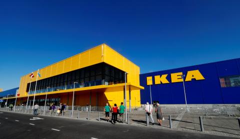 Una tienda de Ikea Una tienda de Ikea
