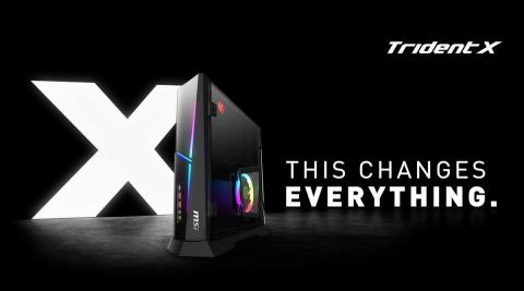 MSI Trident X es el PC gaming compacto más potente del mundo MSI Trident X