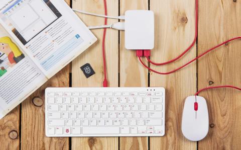 Raspberry Pi ya tiene teclado y ratón oficial Teclado y ratón Raspberry Pi