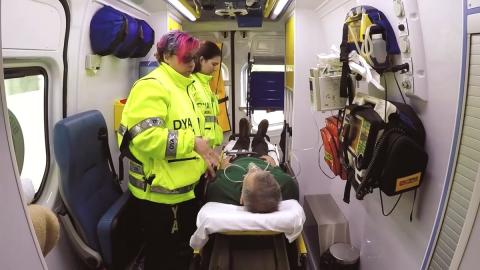 Los resaltos y las ambulacias Ambulancia