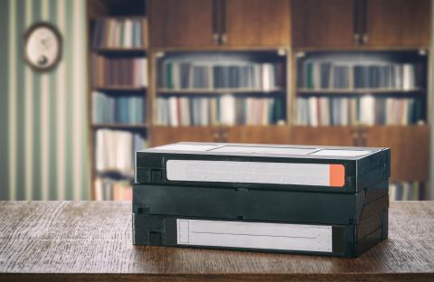 Cinta de vídeo VHS Cinta de vídeo VHS