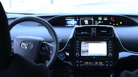 Interior Toyota Prius 2019