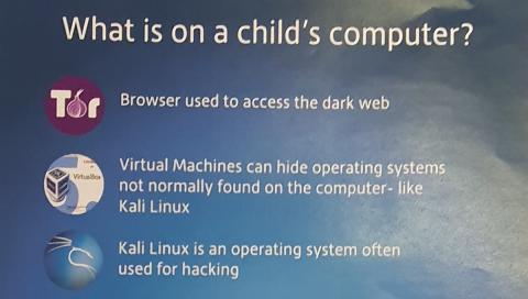 Si tu hijo usa Discord, Kali Linux o una máquina virtual, llama inmediatamente a la policía británica Polemica póster policía británica