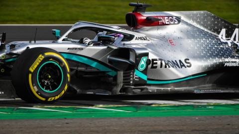 Mercedes W11 Fórmula 1 El monoplaza 2020