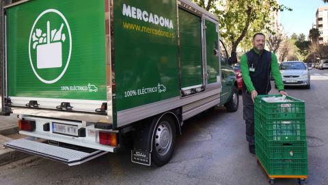 Camión eléctrico de Mercadona Camión eléctrico de Mercadona