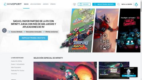 Juega a más de 600 juegos de realidad virtual gratis durante 14 días, con Viveport Infinity Viveport Infinity