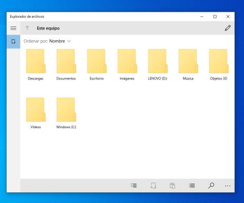 Explorador Windows 10 Explorador Windows 10