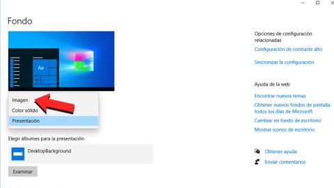 Change Windows 10 desktop background